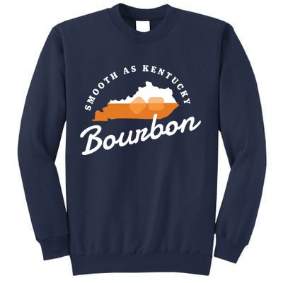 Funny Bourbon Drinker Smooth As Kentucky Bourbon Whiskey Sweatshirt