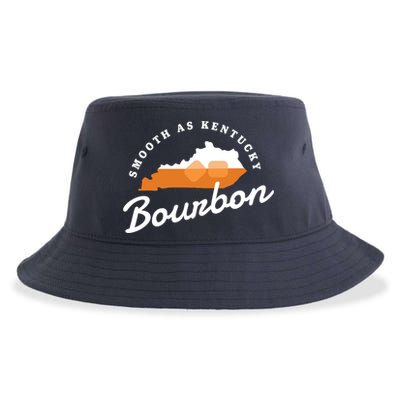 Funny Bourbon Drinker Smooth As Kentucky Bourbon Whiskey Sustainable Bucket Hat