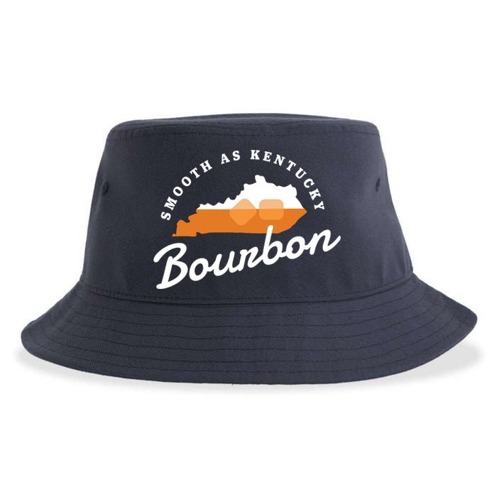 Funny Bourbon Drinker Smooth As Kentucky Bourbon Whiskey Sustainable Bucket Hat