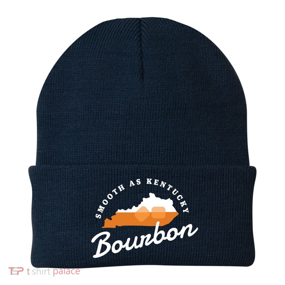 Funny Bourbon Drinker Smooth As Kentucky Bourbon Whiskey Beanie