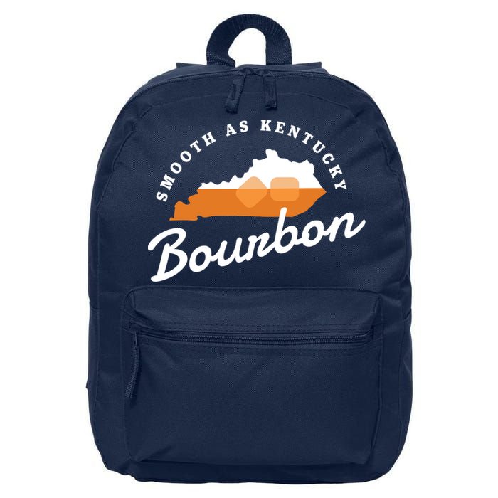 Funny Bourbon Drinker Smooth As Kentucky Bourbon Whiskey 16 in Basic Backpack