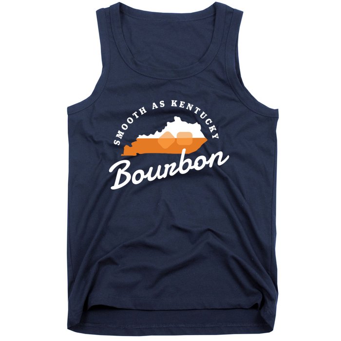 Funny Bourbon Drinker Smooth As Kentucky Bourbon Whiskey Tank Top