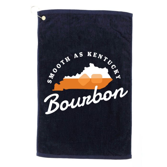 Funny Bourbon Drinker Smooth As Kentucky Bourbon Whiskey Golf Towel