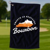 Funny Bourbon Drinker Smooth As Kentucky Bourbon Whiskey Golf Towel
