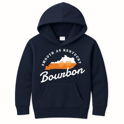 Funny Bourbon Drinker Smooth As Kentucky Bourbon Whiskey Kids Hoodie