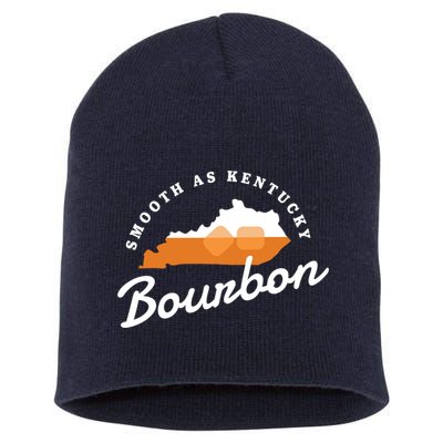 Funny Bourbon Drinker Smooth As Kentucky Bourbon Whiskey Short Acrylic Beanie
