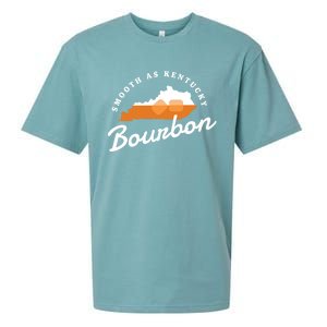 Funny Bourbon Drinker Smooth As Kentucky Bourbon Whiskey Sueded Cloud Jersey T-Shirt