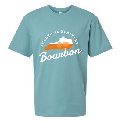 Funny Bourbon Drinker Smooth As Kentucky Bourbon Whiskey Sueded Cloud Jersey T-Shirt