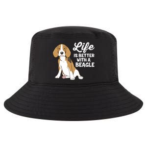 Funny Beagle Dog Life Is Better With A Beagle Cool Comfort Performance Bucket Hat