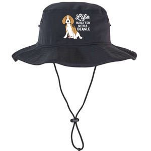 Funny Beagle Dog Life Is Better With A Beagle Legacy Cool Fit Booney Bucket Hat