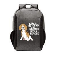 Funny Beagle Dog Life Is Better With A Beagle Vector Backpack