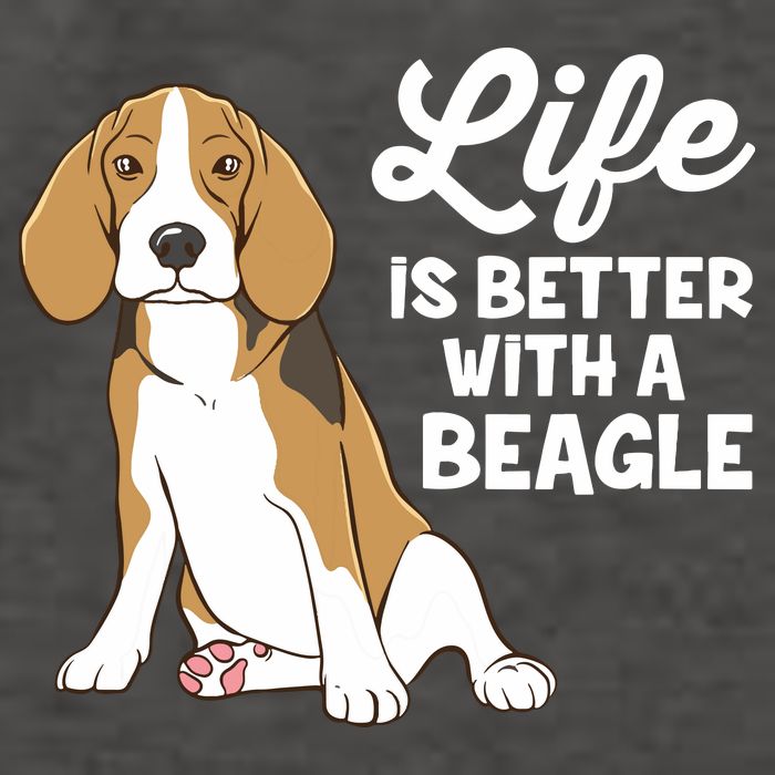 Funny Beagle Dog Life Is Better With A Beagle Vector Backpack