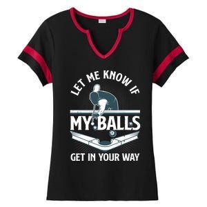 Funny Billiards Design For Billiard Pool Player Ladies Halftime Notch Neck Tee