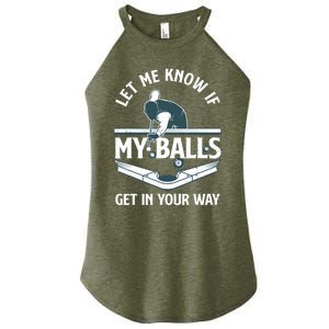 Funny Billiards Design For Billiard Pool Player Women's Perfect Tri Rocker Tank