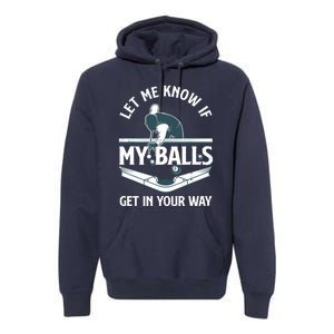 Funny Billiards Design For Billiard Pool Player Premium Hoodie