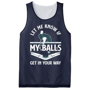 Funny Billiards Design For Billiard Pool Player Mesh Reversible Basketball Jersey Tank