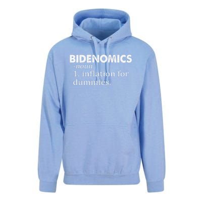 Funny Bidenomics Definition Funny Antibiden Unisex Surf Hoodie