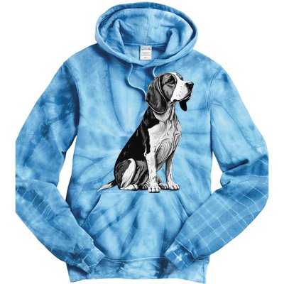 Funny Beagle Dog Tie Dye Hoodie