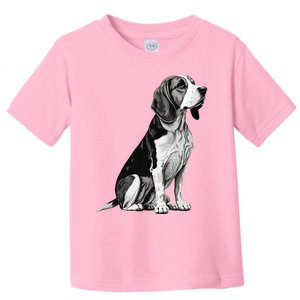 Funny Beagle Dog Toddler T-Shirt