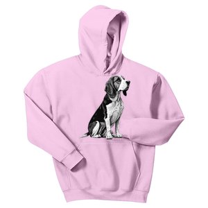 Funny Beagle Dog Kids Hoodie