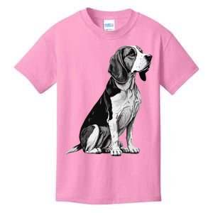 Funny Beagle Dog Kids T-Shirt