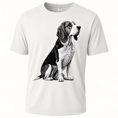 Funny Beagle Dog Performance Shirt