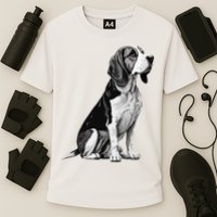 Funny Beagle Dog Performance Shirt