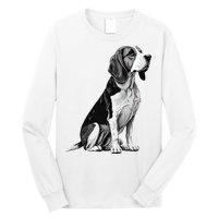 Funny Beagle Dog Long Sleeve Shirt