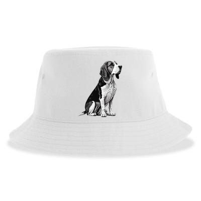 Funny Beagle Dog Sustainable Bucket Hat
