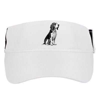 Funny Beagle Dog Adult Drive Performance Visor
