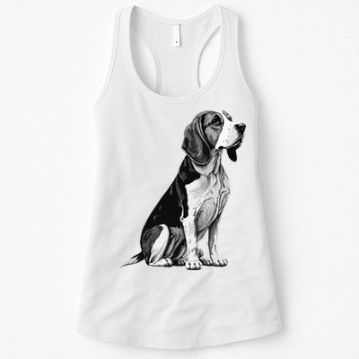 Funny Beagle Dog Womens Tank Top