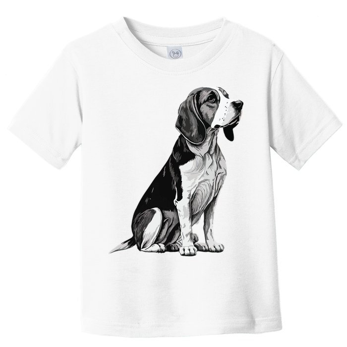 Funny Beagle Dog Toddler T-Shirt