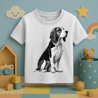 Funny Beagle Dog Toddler T-Shirt