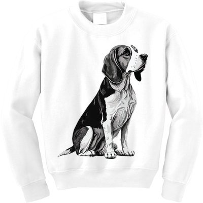 Funny Beagle Dog Kids Sweatshirt