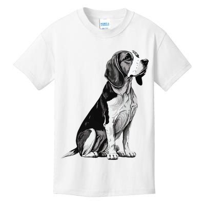 Funny Beagle Dog Kids T-Shirt