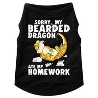 Funny Bearded Dragon Reptile Funny Lizard Doggie Tank