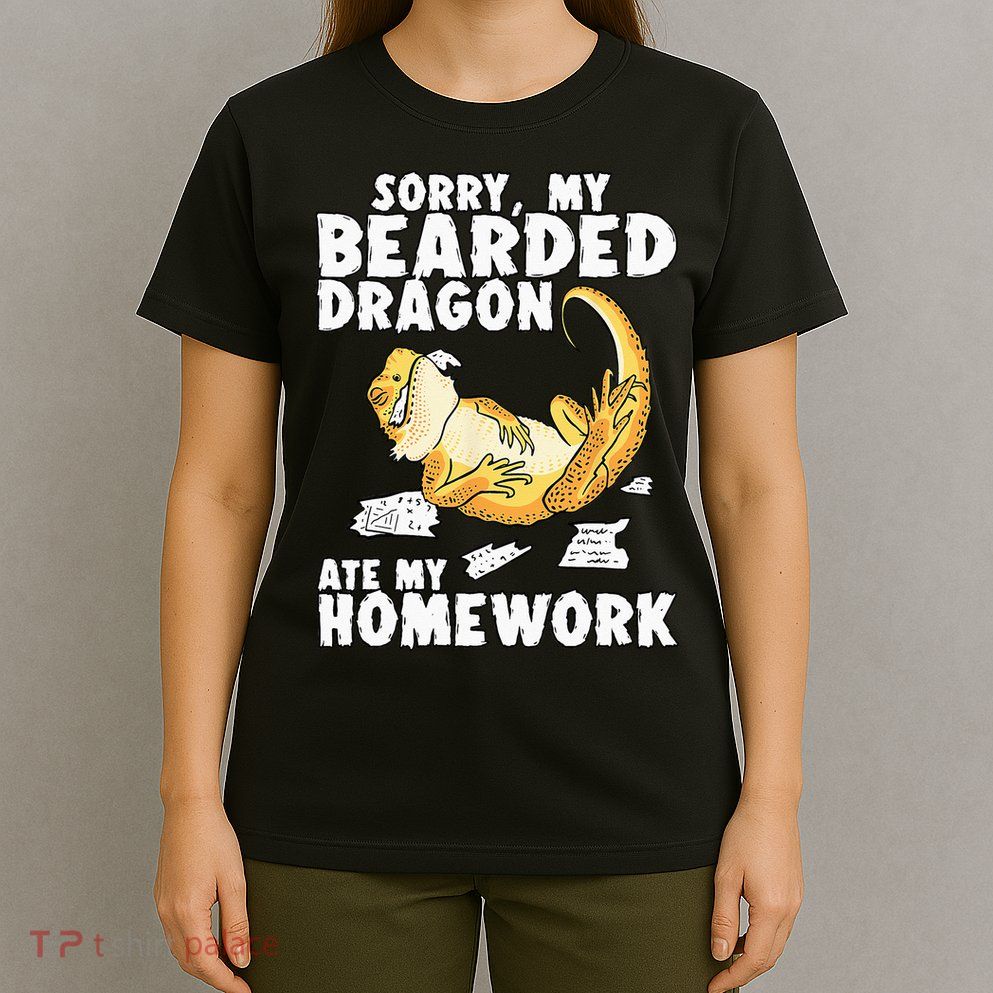 Funny Bearded Dragon Reptile Funny Lizard T-Shirt