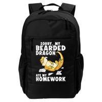 Funny Bearded Dragon Reptile Funny Lizard Backpack