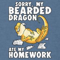 Funny Bearded Dragon Reptile Funny Lizard Garment-Dyed Sweatshirt