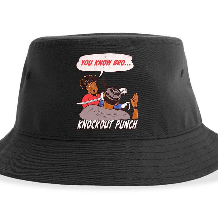 FUNNY BASEBALL DOWN GOES ANDERSON Trending Meme Sustainable Bucket Hat