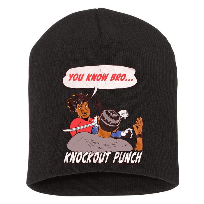 FUNNY BASEBALL DOWN GOES ANDERSON Trending Meme Short Acrylic Beanie