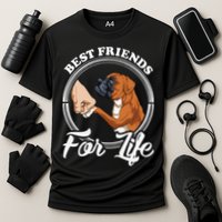 Funny Boxer Dog Boxer Dog Lover Cooling Performance Crew T-Shirt