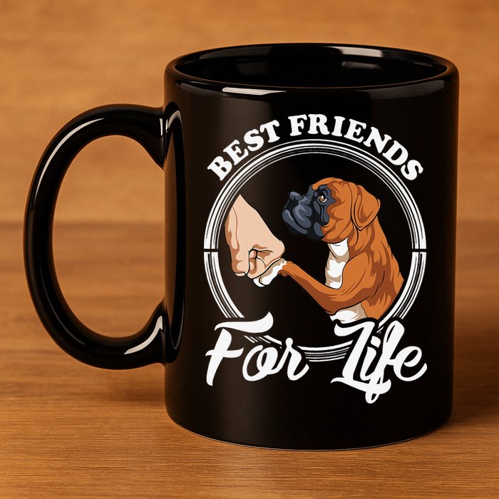 Funny Boxer Dog Boxer Dog Lover 11oz C Handle Ceramic Mug