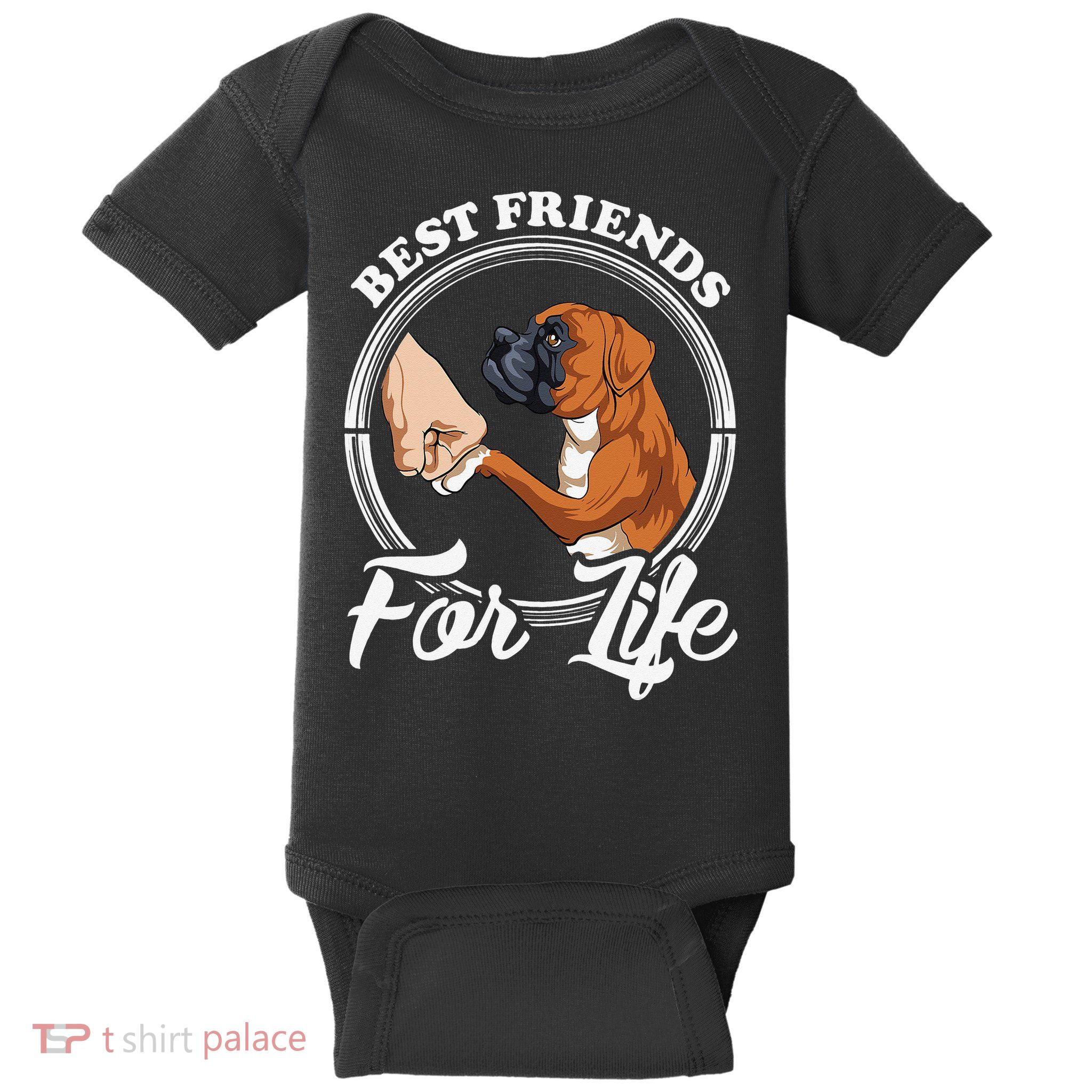 Funny Boxer Dog Boxer Dog Lover Baby Bodysuit