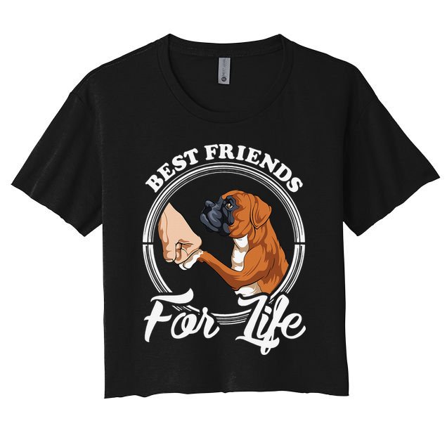 Funny Boxer Dog Boxer Dog Lover Crop Top