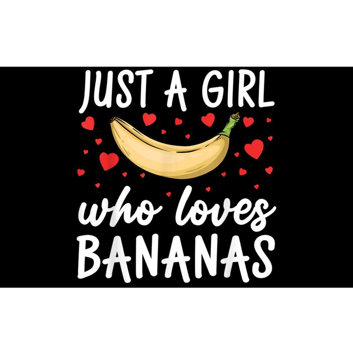 Funny Banana Design For Women Girl Banana Fruit Food Lovers Bumper Sticker