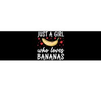 Funny Banana Design For Women Girl Banana Fruit Food Lovers Bumper Sticker