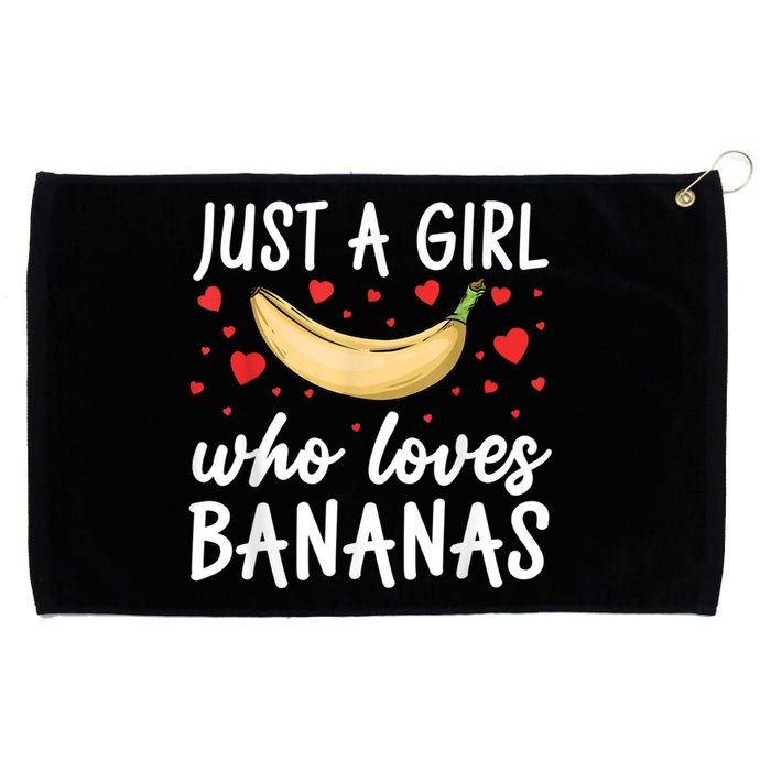 Funny Banana Design For Women Girl Banana Fruit Food Lovers Grommeted Golf Towel