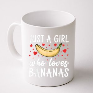 Funny Banana Design For Women Girl Banana Fruit Food Lovers Coffee Mug