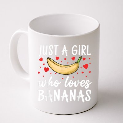 Funny Banana Design For Women Girl Banana Fruit Food Lovers Coffee Mug